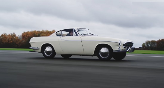Volvo P1800 Cyan Coupe.