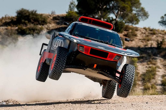 Audi RS Q e-tron for Dakar-2023.