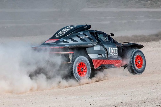 Audi RS Q e-tron for Dakar-2023.