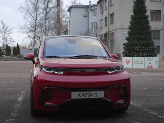 Kama-1 electric car 2022.