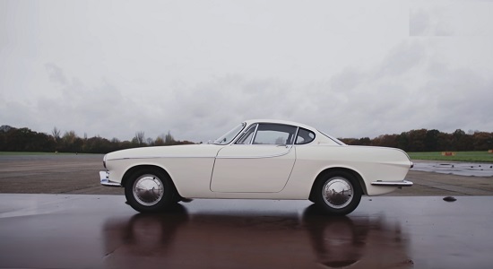 Volvo P1800 Cyan Coupe.